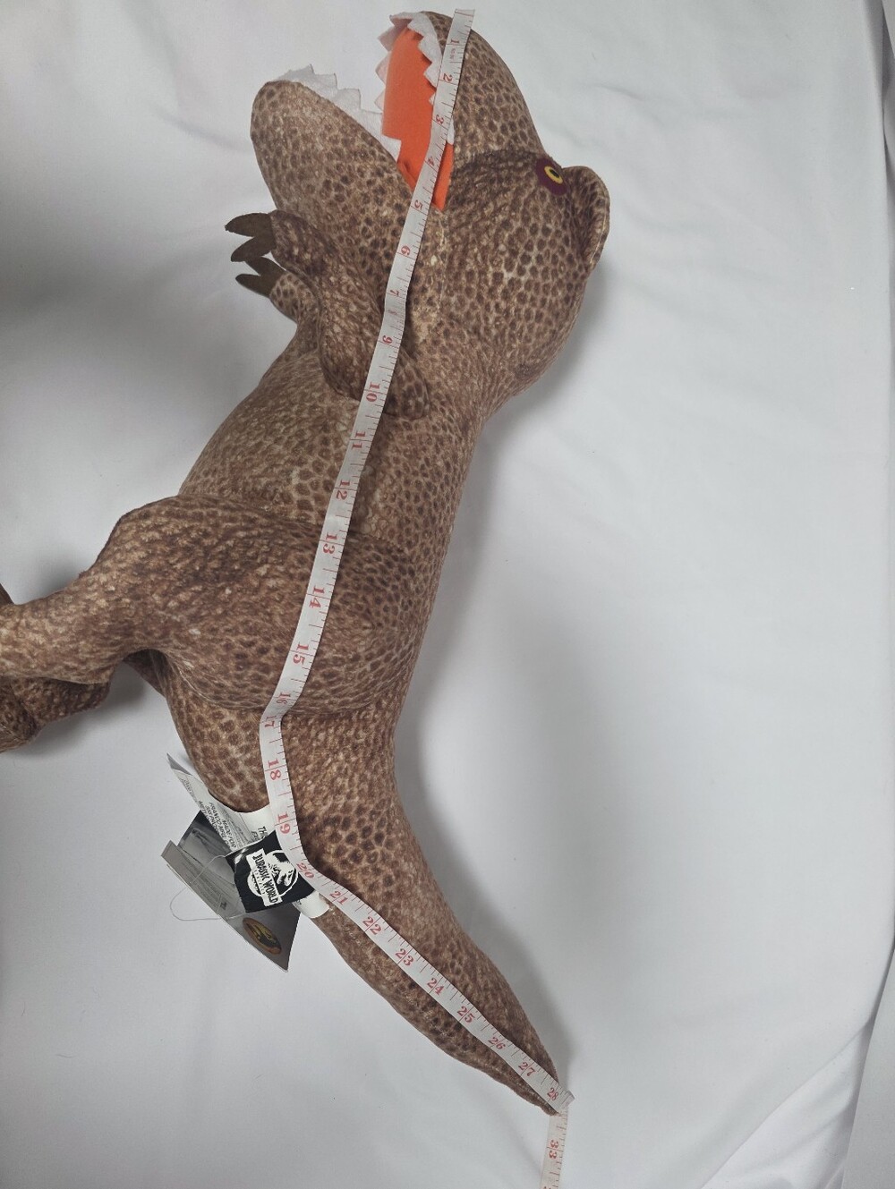 Jurassic World Dominion T-Rex Cuddle Pillow Plush NWT 30" Dinosaur - Picture 7 of 7